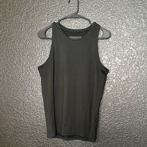 Outdoor Voices Classic Black Stretch Tank Top